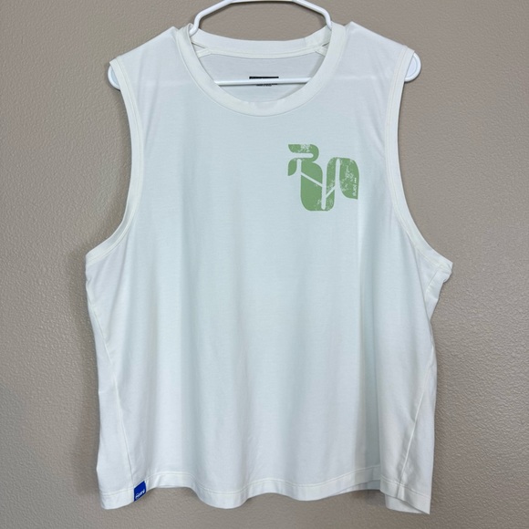 Janji Tops - Janji Circa‎ Daily Muscle Tank Top Logo Graphic Women's XL A